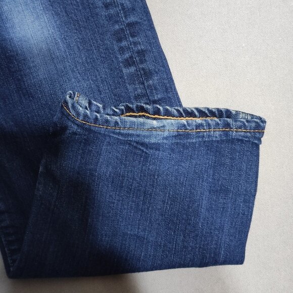 Levi's 504 jeans men's size W30 X L30 ink blue colour straight leg slim denim - Picture 10 of 14